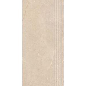 Sunnydust Light Beige Stopnica Mat Rektyfikowana 29,8x59,8 - 2869588534