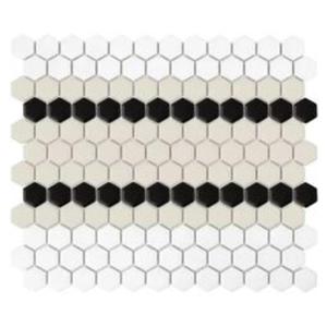 Mini Hexagon Stripe 5.C Matt Mozaika 26x30 - 2875217260