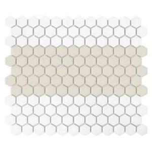 Mini Hexagon Stripe 1.C Matt Mozaika 26x30 - 2875217264