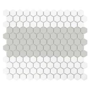Mini Hexagon Stripe 1.A Matt Mozaika 26x30 - 2875217265