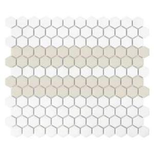 Mini Hexagon Stripe 2.C Matt Mozaika 26x30 - 2875217266