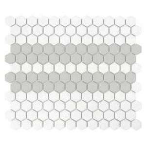 Mini Hexagon Stripe 2.A Matt Mozaika 26x30 - 2875217270