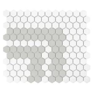 Mini Hexagon Stripe 2.2.A Matt Mozaika 26x30 - 2875217272