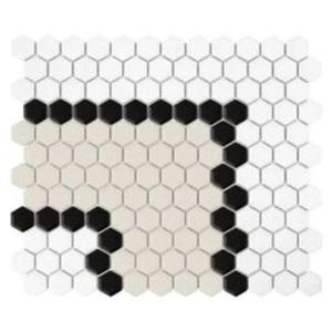 Mini Hexagon Stripe 3.2.B Matt Mozaika 26x30 - 2875217278