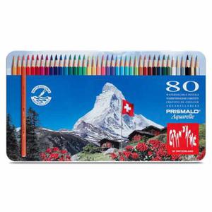 Kredki akwarelowe Caran d'Ache PRISMALO Aquarelle 80 kolorw - 2860078542