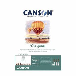 Szkicownik Canson "C" a grain - 224g, 30ark. A3