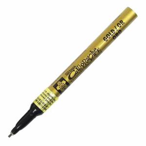 Marker permanentny Pen-touch Sakura - zoty - EF - 0,7mm - 2860079038