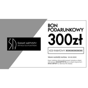 Bon Podarunkowy - 300 PLN - 2860079487