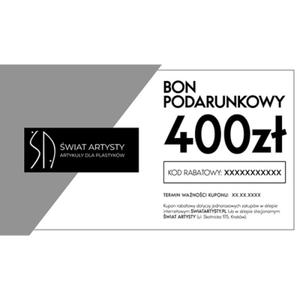 Bon Podarunkowy - 400 PLN - 2860079488