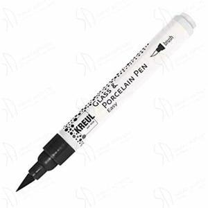 Marker do szka i ceramiki Porcelain Pen KREUL Brush (B) - czarny - 2868313132