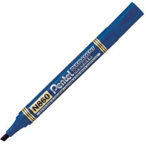 Marker permanentny N860 Pentel - city - niebieski - 2860079584