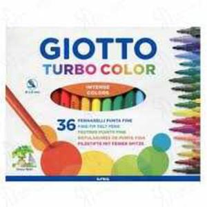 Flamastry Giotto Turbo Color - zestaw 36 szt. - 2860079636