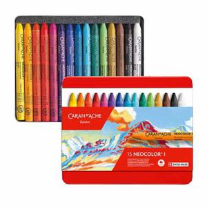 Pastele olejne Caran d'Ache Neocolor I - 15 kolorw - 2860079848