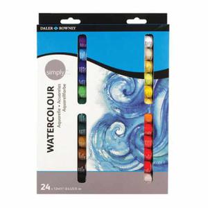 Zestaw farb akwarelowych Daler Rowney Simply - 24x12 ml - 2860079905