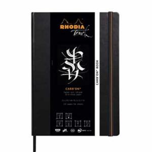 Szkicownik Rhodia Touch CARB' ON BOOK - 120g, 56ark, A4 - 2877388899