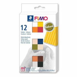 Zestaw modeliny Fimo Soft NATURAL - 12x25g - 2868141606