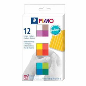 Zestaw modeliny Fimo Soft BRILLIANT - 12x25g - 2860080059