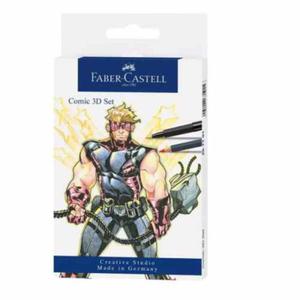 Zestaw do rysowania komiksw Comic 3D Set Faber-Castell - 2860080282