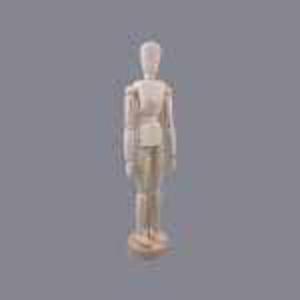 Manekin drewniany LENIAR 15cm - KOBIETA - 2860080627
