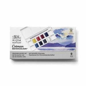 Farby akwarelowe Winsor&Newton Cotman - 8 kol. Skyscape - 2864049929