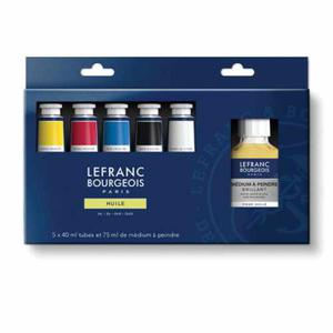 Zestaw farb olejnych Lefranc & Bourgeois + akcesoria - 2862736243