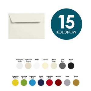 Koperta Clairefontaine Pollen C6, 114x162mm - rne kolory - 2863036496