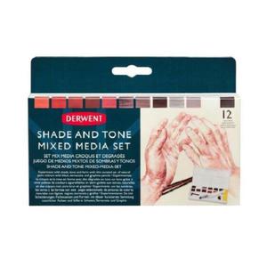 Zestaw Farb DERWENT Shade and Tone Mixed Media Set - 2865065832