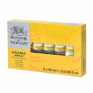 Zestaw farb akrylowych Winsor & Newton Galeria Acrylic 6x60ml - 2867494700