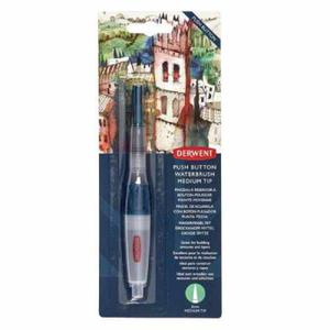 Pdzel pusty na wod Derwent Push Button Waterbrush - Medium - 2877158712