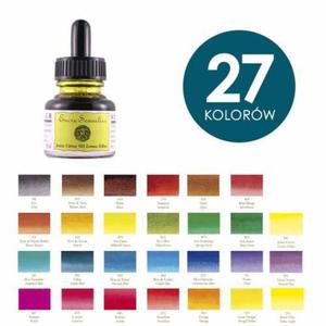 Tusz Sennelier na bazie szelaku z pipet 30ml - 27 kolorw - 2868313140