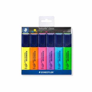 Zestaw zakrelaczy Staedtler Textsurfer classic - 6 kolorw - 2876786452