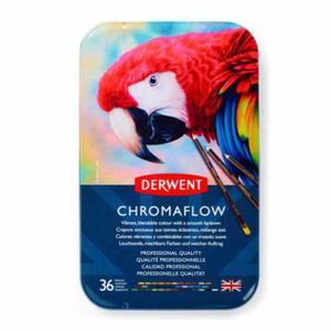 Kredki owkowe Derwent CHROMAFLOW 36 kolorw - 2872810745