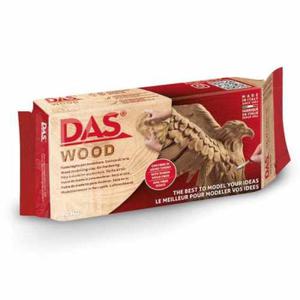 Masa, glinka samoutwardzalna DAS WOOD 350g - efekt drewna - 2875157484