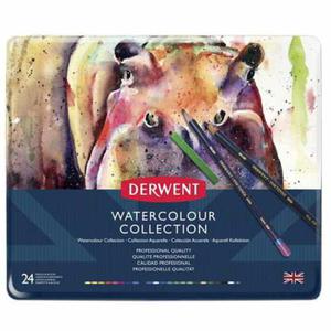 Zestaw akwarelowy Derwent Watercolour Collection - 24 sztuki - 2875157495