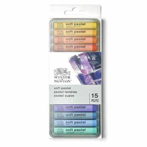 Zestaw pasteli suchych Winsor&Newton Soft Pastel - 15 kolorw - 2875830055