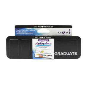 Farby akwarelowe w kostkach Daler Rowney Graduate Watercolor - 12 kolorw - 2875830072