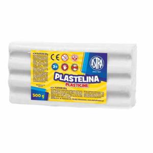 Plastelina modelarska Astra - 1 kg, biaa - 2876450276