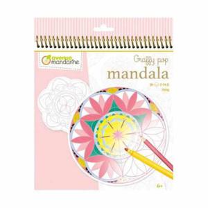 Kolorowanka Avenue Mandarine Graffy pop - Mandala - 2876611744