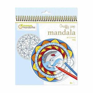 Kolorowanka Avenue Mandarine Graffy pop - Mandala - 2876611745