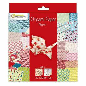 Zestaw papierw origami Avenue Mandarine 20x20cm - zestaw Nippon - 2877027829