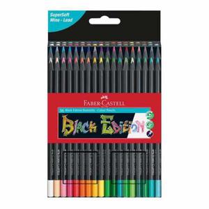 Kredki owkowe trjktne FABER-CASTELL Black Edition 36 kolorw - 2877027855