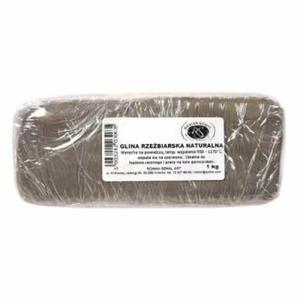 Glina rzebiarska naturalna Szmal - 1 kg - 2877744397