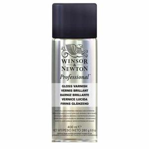 Werniks kocowy w spray'u Winsor&Newton - 400ml, byszczcy - 2860078447