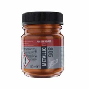 Farba akrylowa Talens Metallic Deco 50 ml - 805 - COPPER - 2824730717