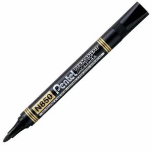 Marker permanentny N850 Pentel - okrgy - czarny - 2824730784