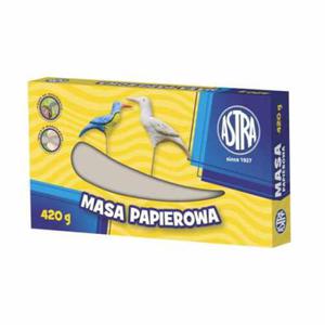 Masa papierowa Astra 420g biaa - 2824732160