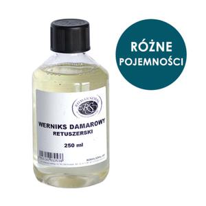 Werniks damarowy retuszerski Szmal - rne pojemnoci - 2824732348