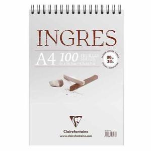 Blok do pasteli Ingres Clairefontaine - 80g, 100ark, A3 - na spirali - 2824729328