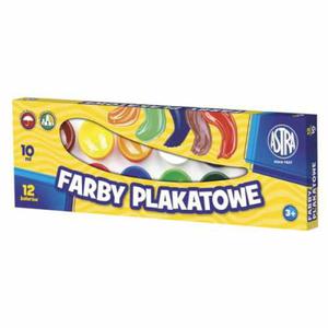 Farby plakatowe Astra - 12x10ml - 2824729390