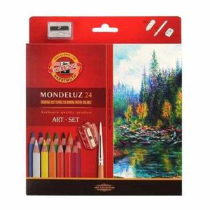 Kredki akwarelowe Koh-i-noor Mondeluz ART -SET - 24 kolory - 2833955010